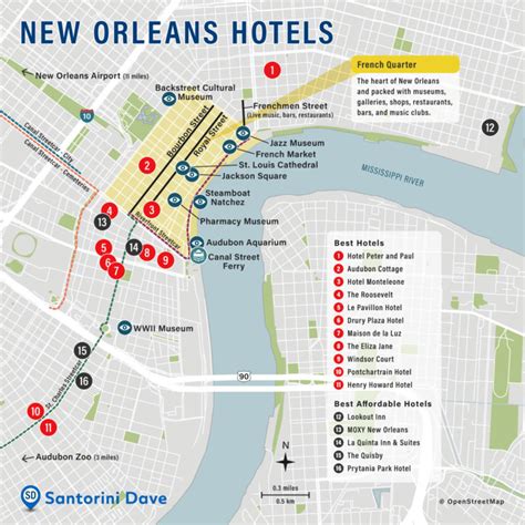 New orleans casinos map  Boomtown Casino & Hotel New Orleans